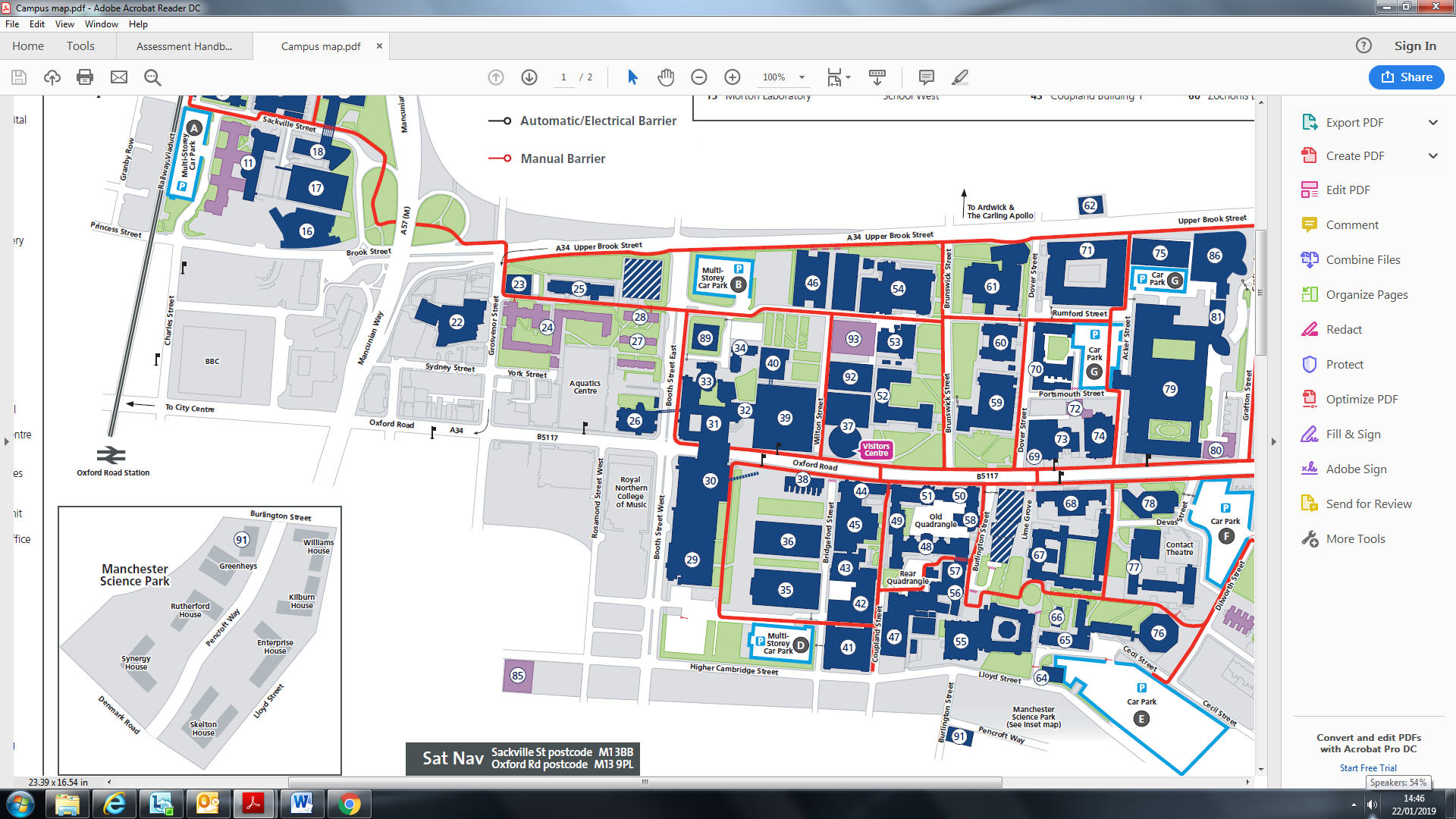 Ou Schusterman Campus Map